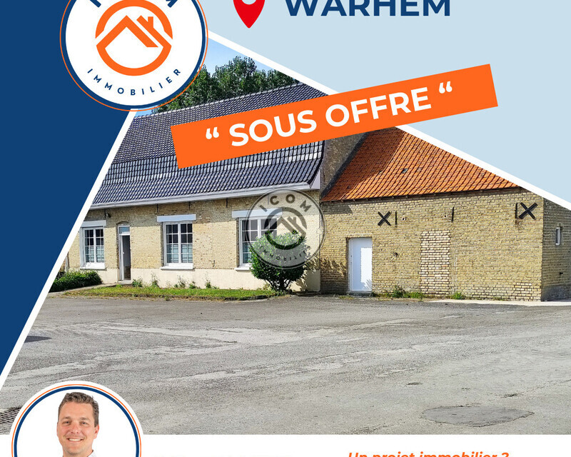 Maison T4 de 180 m2 avec dépendances et centre équestre - Warhem